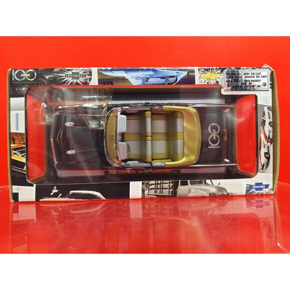 1957 Chevy Bel Air Convertible M2 Premium Edition 100 Years On Chevrolet 1/24 - Picture 8 of 11